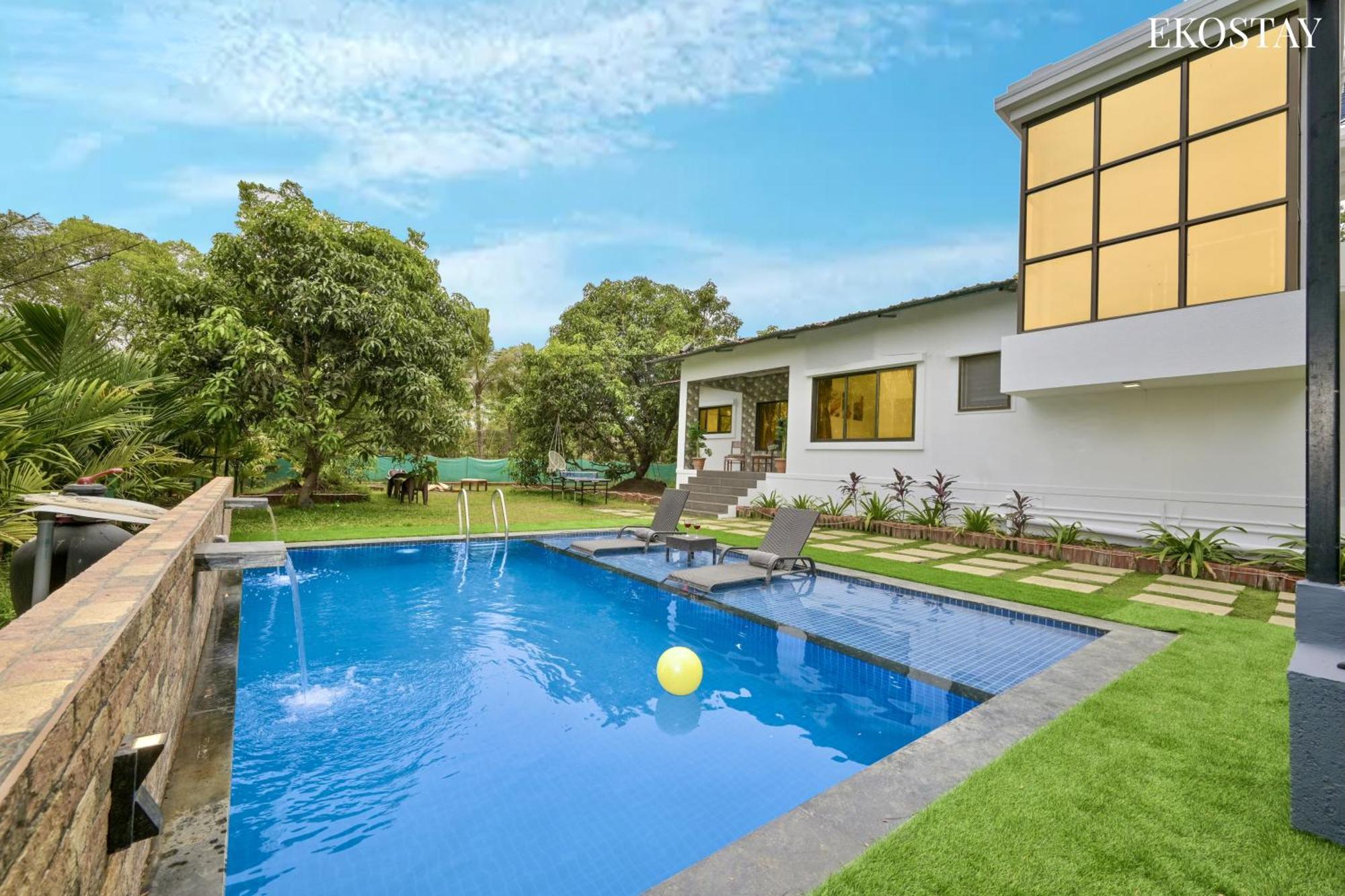 Ekostay - Forestwood Villa อลีบาก ภายนอก รูปภาพ